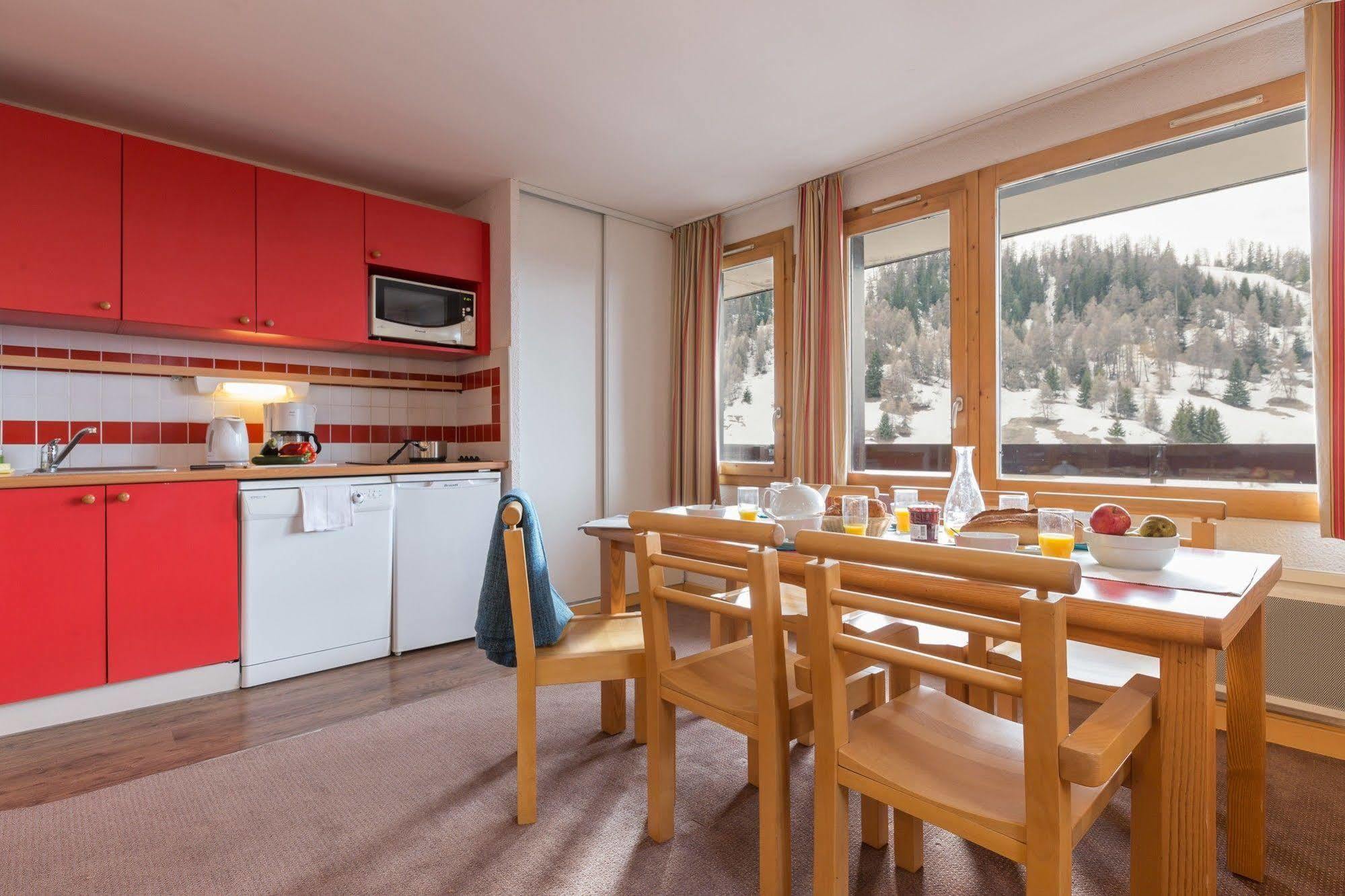 Résidence Pierre&Vacances Plagne Lauze Macot-la-Plagne Esterno foto